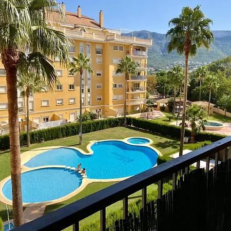 Bonito Apartamento En Denia Con Piscina Y Vistas Exterior photo